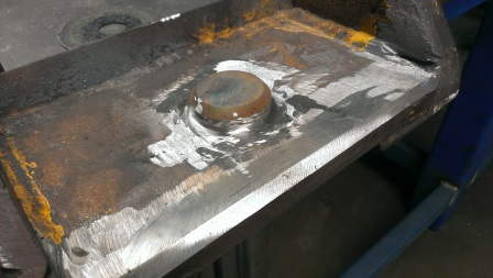 Preweld Jockey Wheel Shaft Topside                    